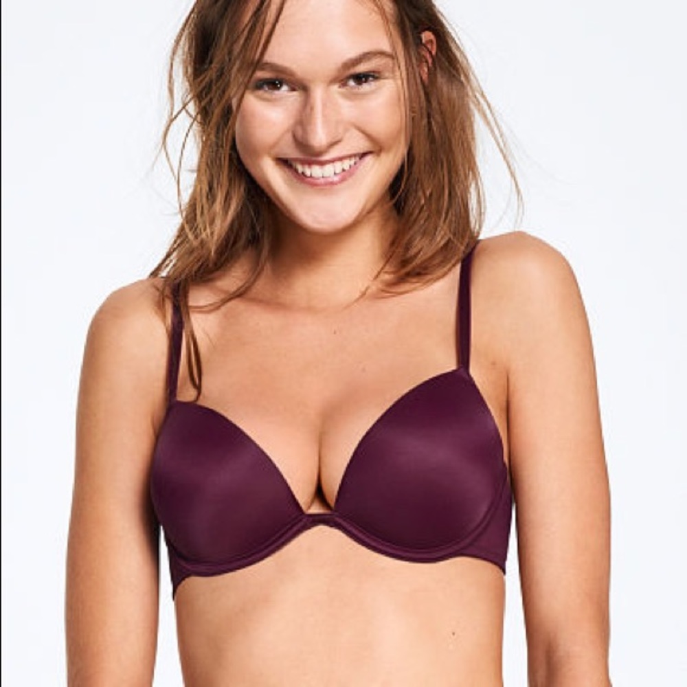 EUC VS Pink Wear Everywhere super Push up bra 34B